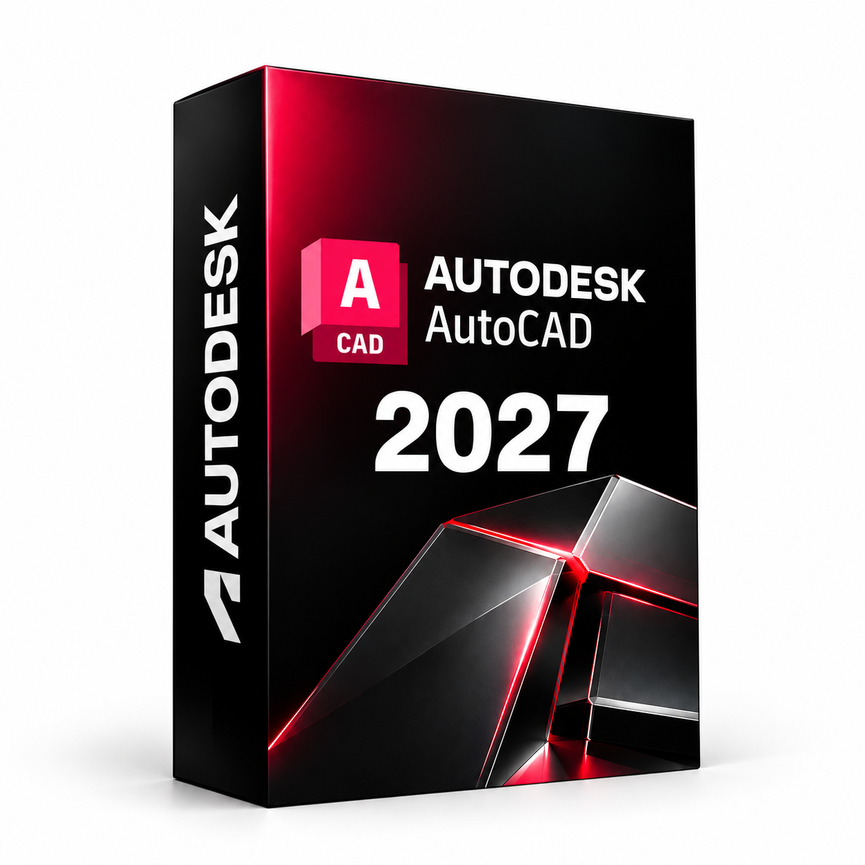 autocad 2027 product box mockup autocad 2027 product box mockup